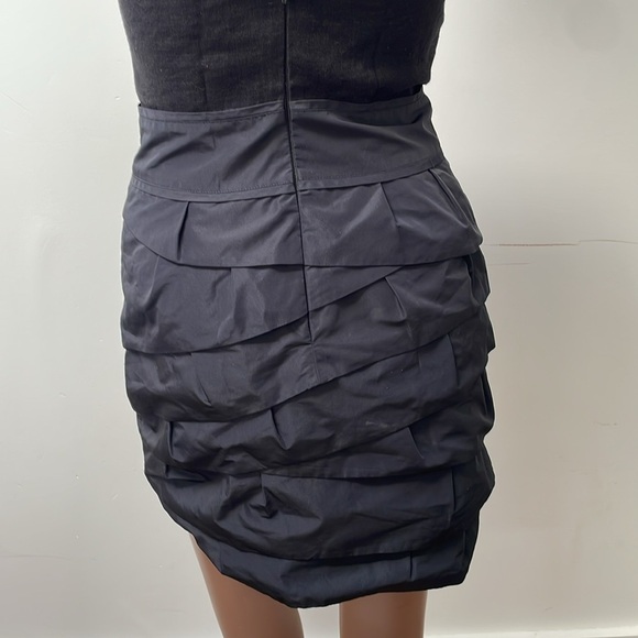 BCBGMaxAzria Mini Dress Beaded Sheath Bodycon Sleeveless Beaded Cocktail size 0 - Picture 8 of 10